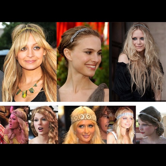 Deep Gurnani crystal headband - Picture 3 of 3